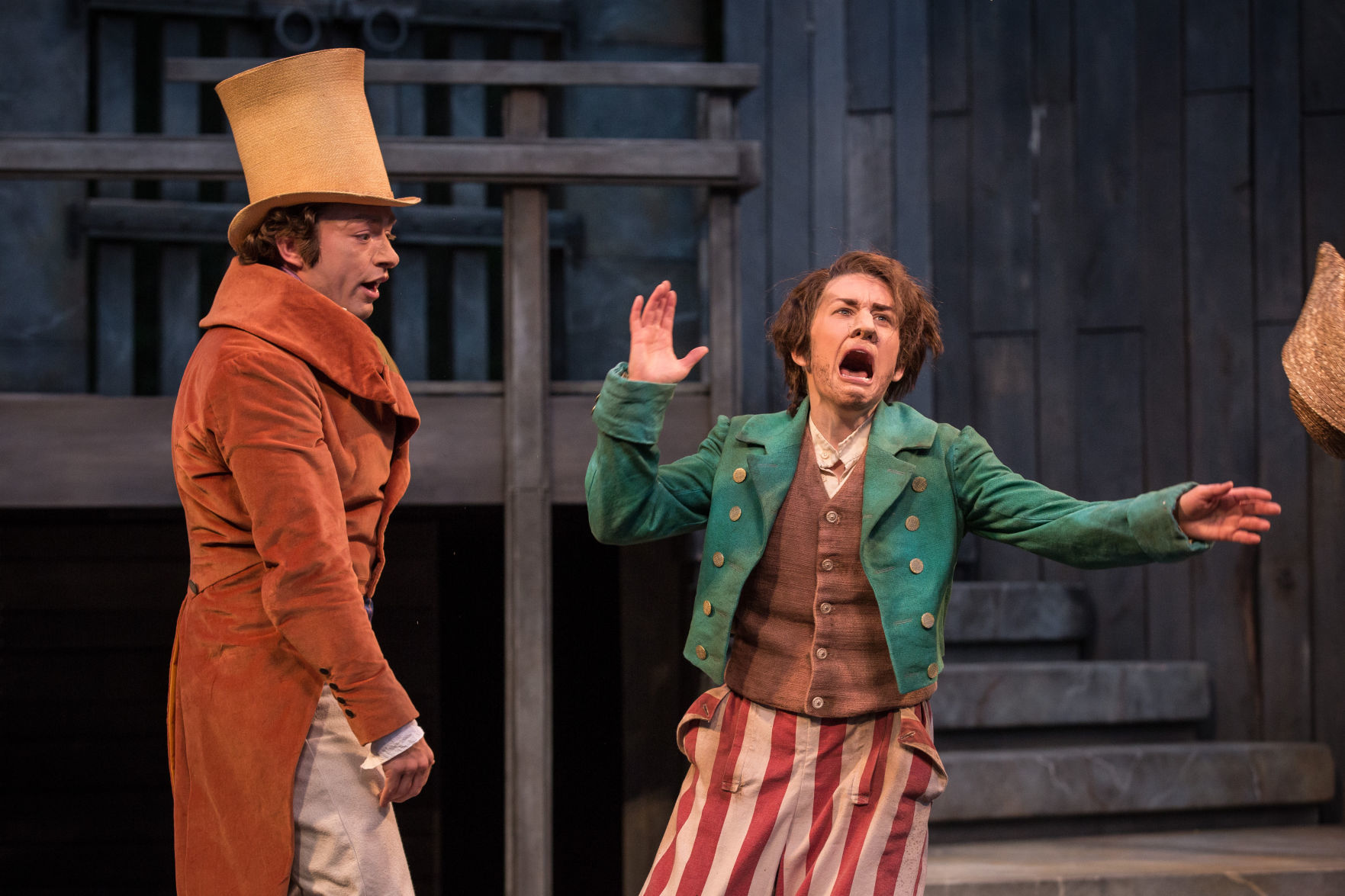 Casey and Kelsey in Comedy of Errors 2016